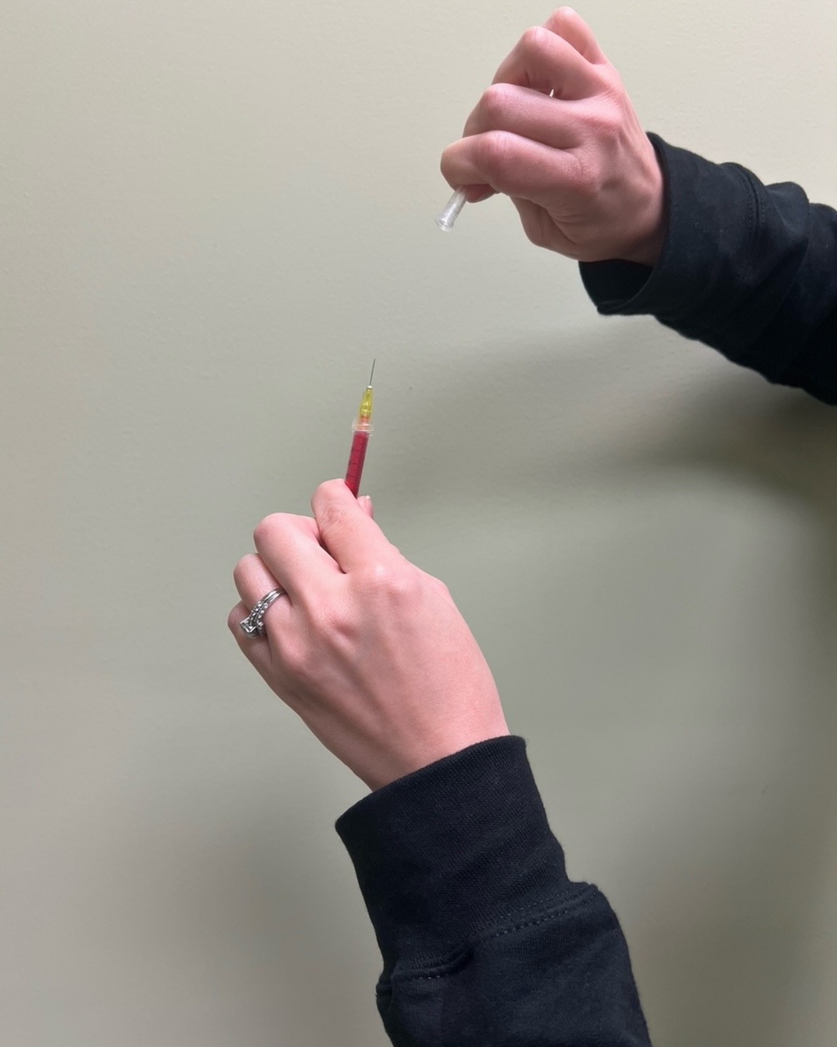 Semaglutide injection syringe